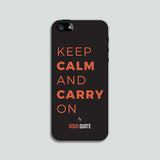 Keep calm and carry on - Phone case