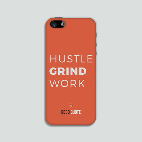 Hustle grind work - Phone case
