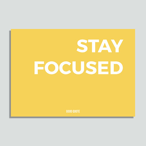 Just Colors - Stay Focused