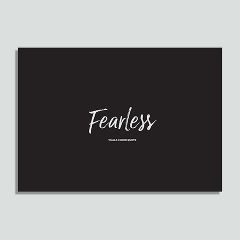 WallX - Fearless - Poster