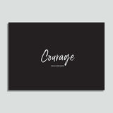 WallX - Courage - Poster