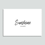 WallX - Sunshine - Poster