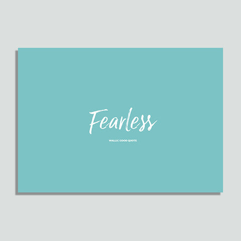 WallX - Fearless - Poster